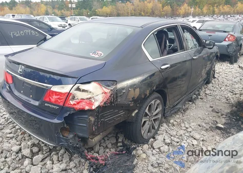 2015 Honda Accord Sport из США, поврежденный, VIN 1HGCR2F59FA227676